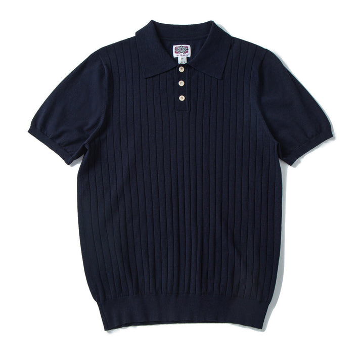 Mulsée Mulberry Silk Polo Shirt