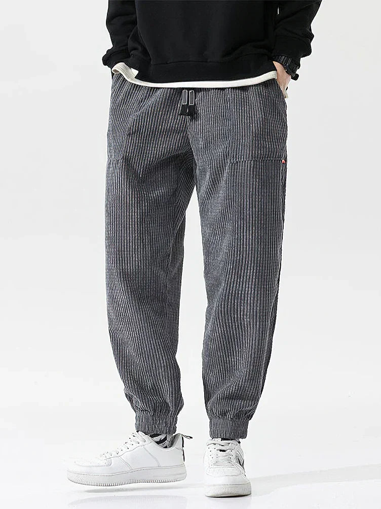 Casual Baggy Corduroy Joggers