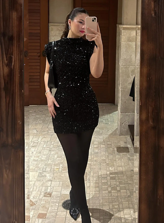 Davine - Glitter Dress