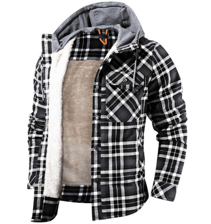 Highlander Hooded Flannel Jacket (9 Designs)