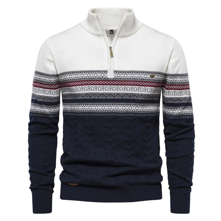 ALEJANDRO | WARM WINTER SWEATER WITH ZIPPER