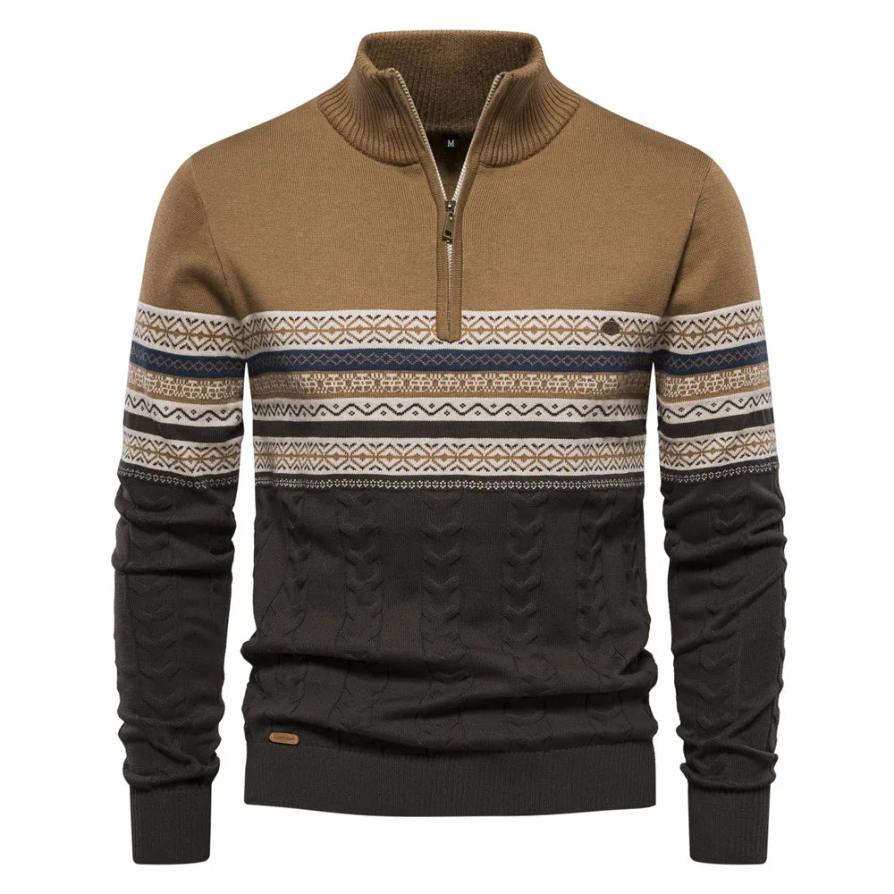 ALEJANDRO | WARM WINTER SWEATER WITH ZIPPER