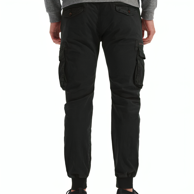 Mens Cotton Cargo Trousers