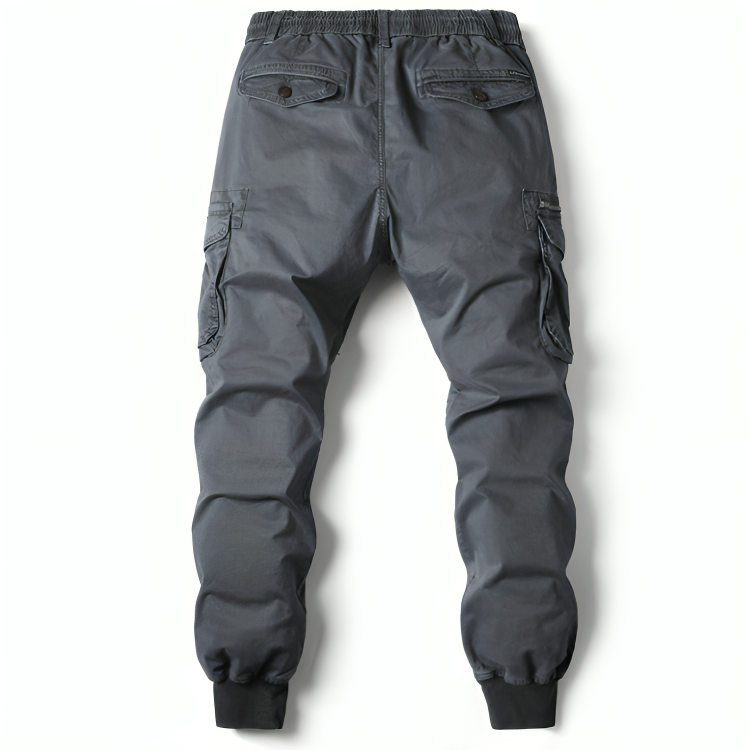 Mens Cotton Cargo Trousers