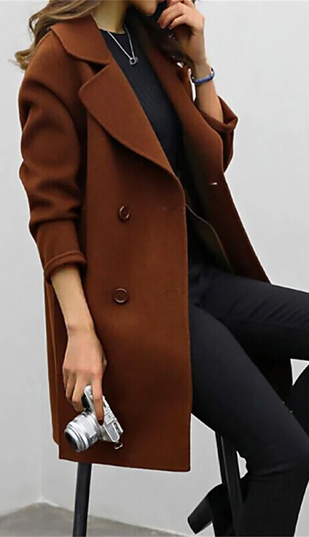 Stazie | Long Trench Coat