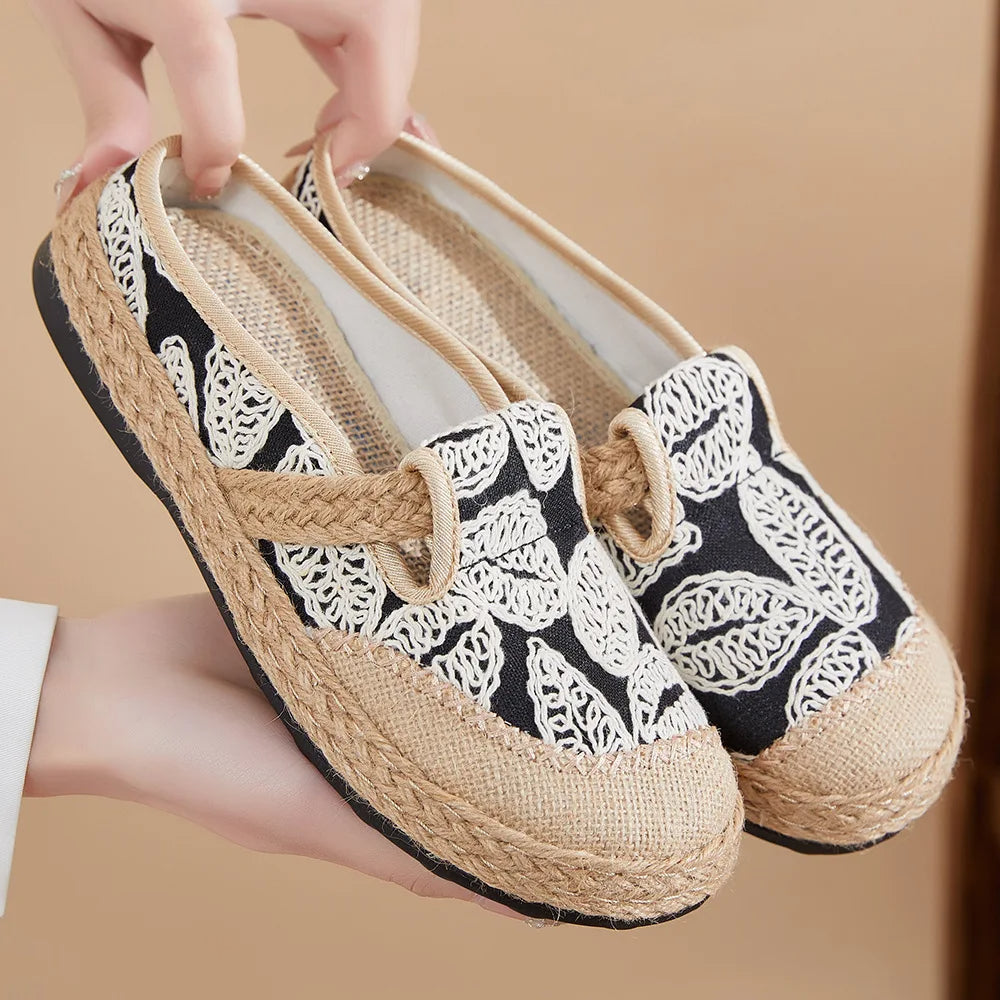 Lolita Serenity-Woven Mules