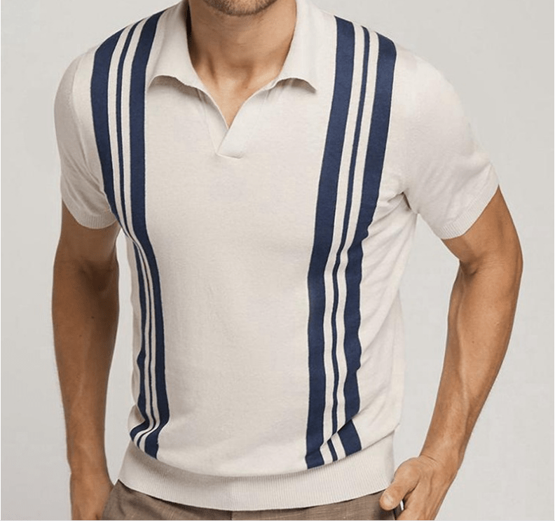 Monteclo - Magnus Striped polo shirt