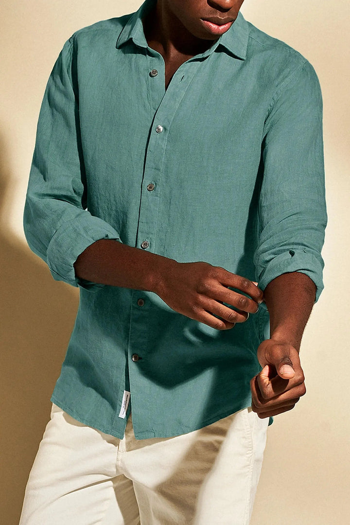 Monteclo - Robbie Olive green shirt