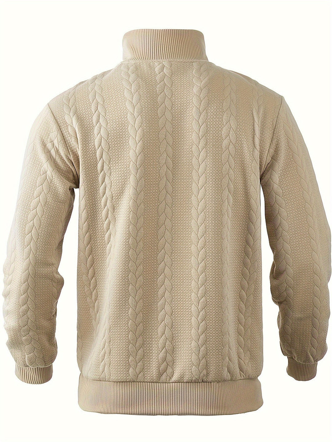 Eiran – Vintage men's sweater with zippered waistband