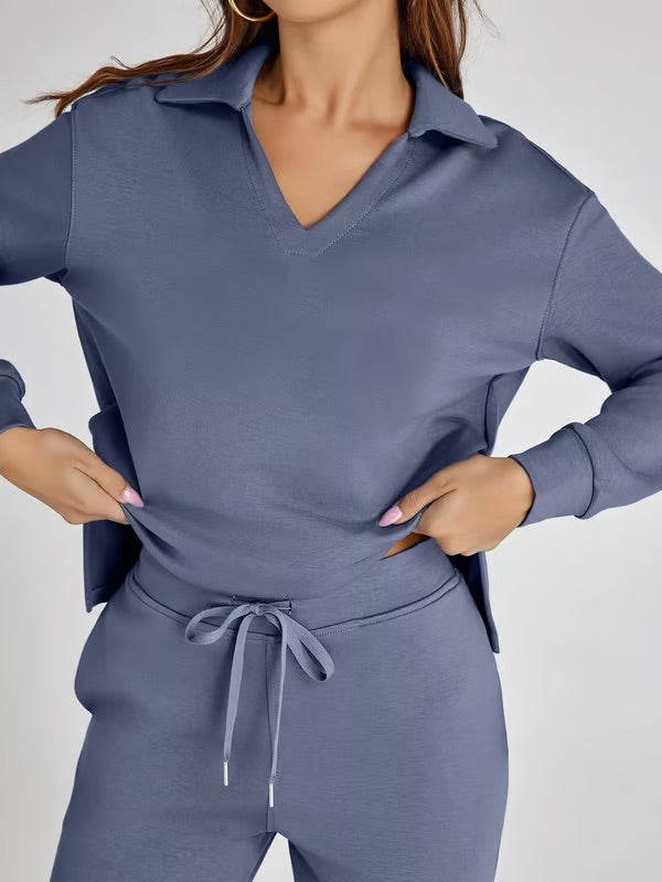 Lavena | 2-piece casual long-sleeved set