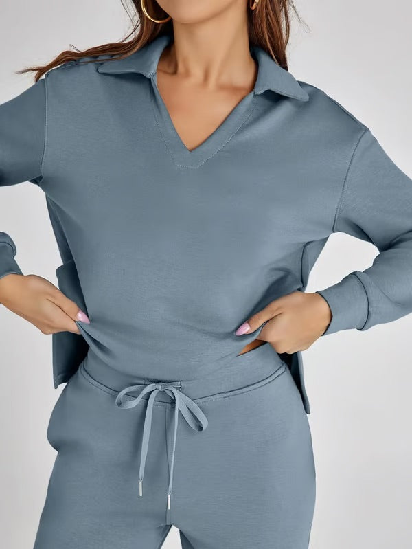 Lavena | 2-piece casual long-sleeved set