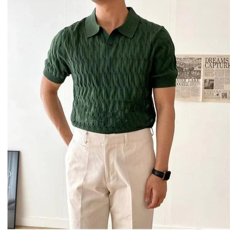 Monteclo - Jayvee Knitted polo shirt