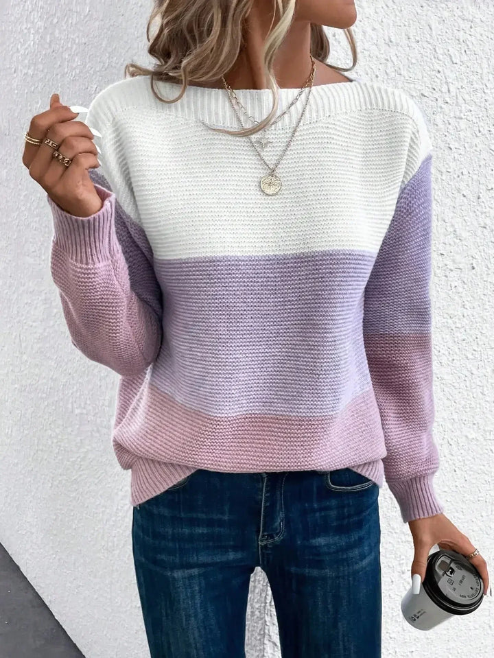 Avaluna | Stylish sweater for women with elegant details