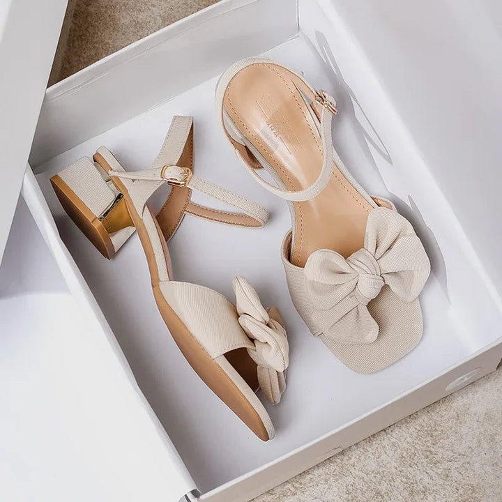 Monteclo - Celia Bow-Knot Sandals