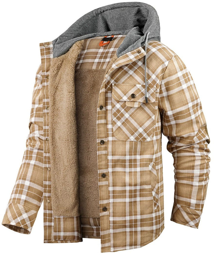 Highlander Hooded Flannel Jacket (9 Designs)