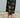 The Black V Neck Floral Short Sleeve Maxi Dress