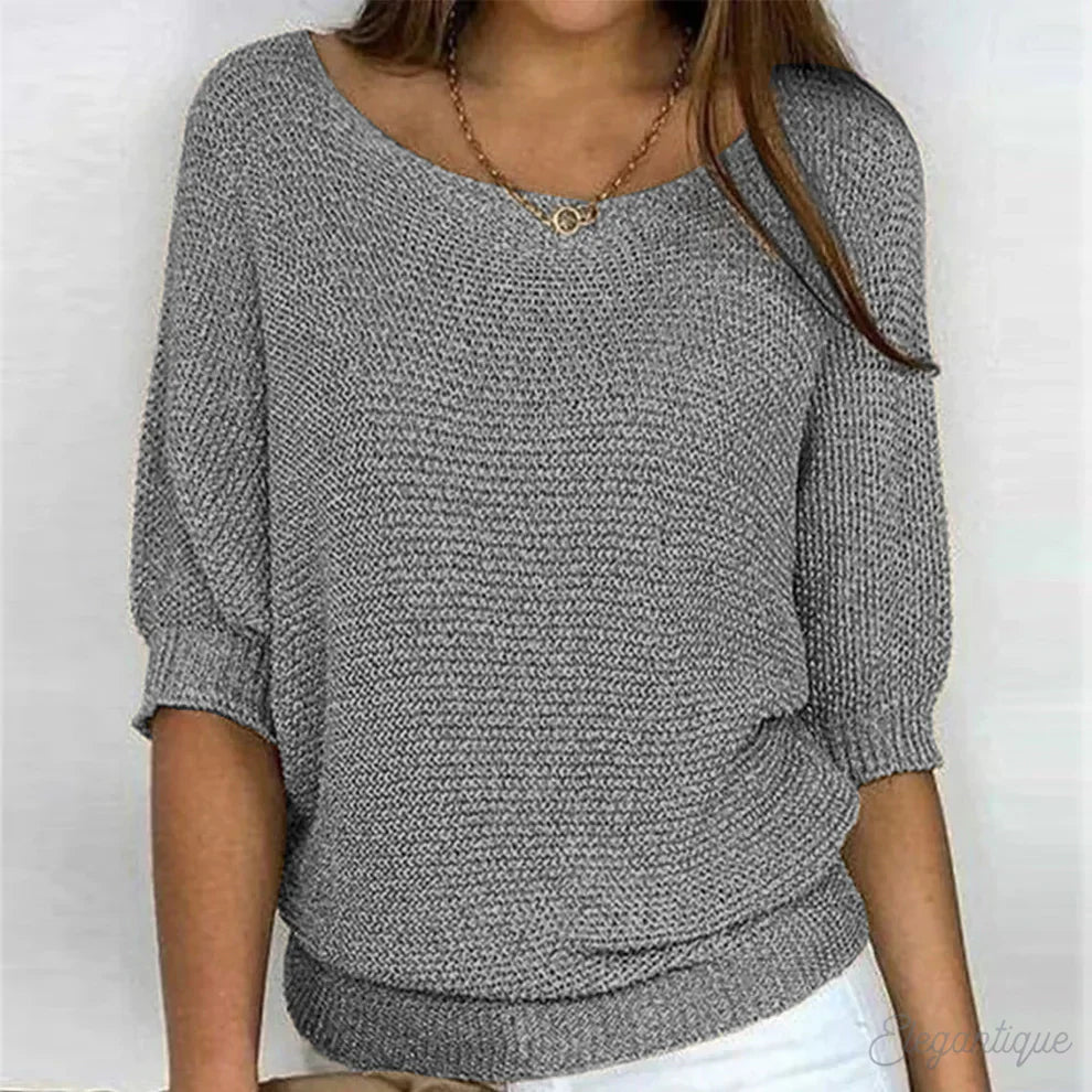 Fiona™ | Elegant Knitted Sweater