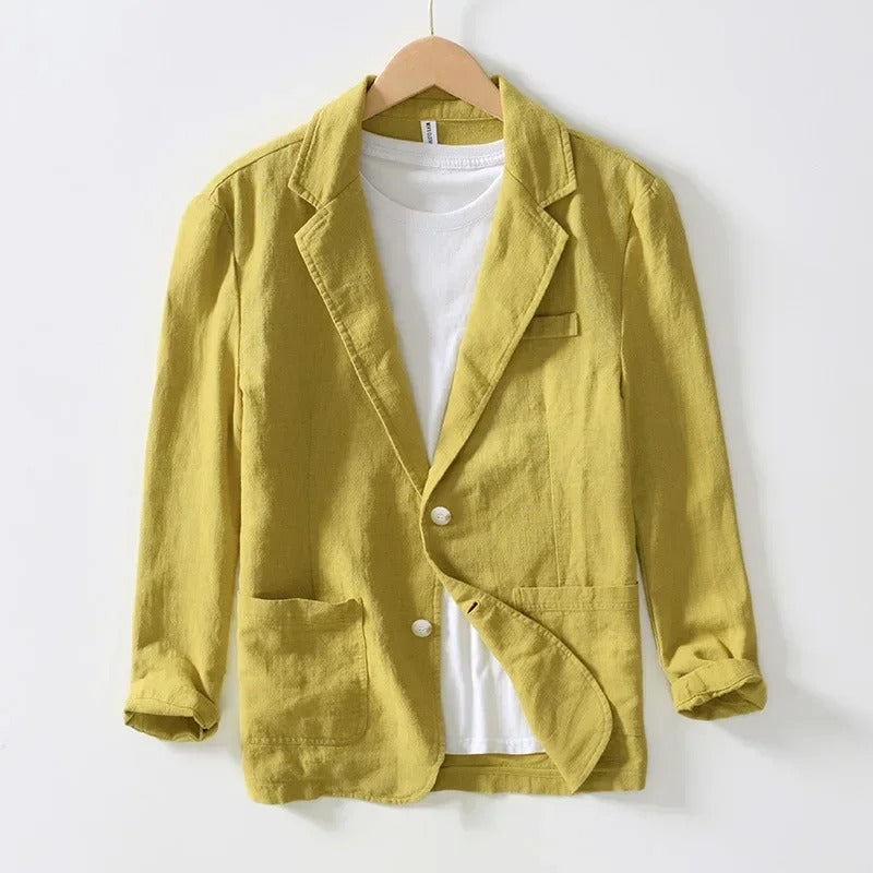 Luminara Linen Blazer