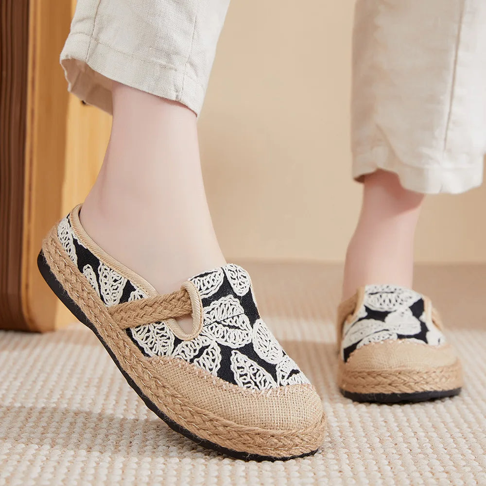 Lolita Serenity-Woven Mules