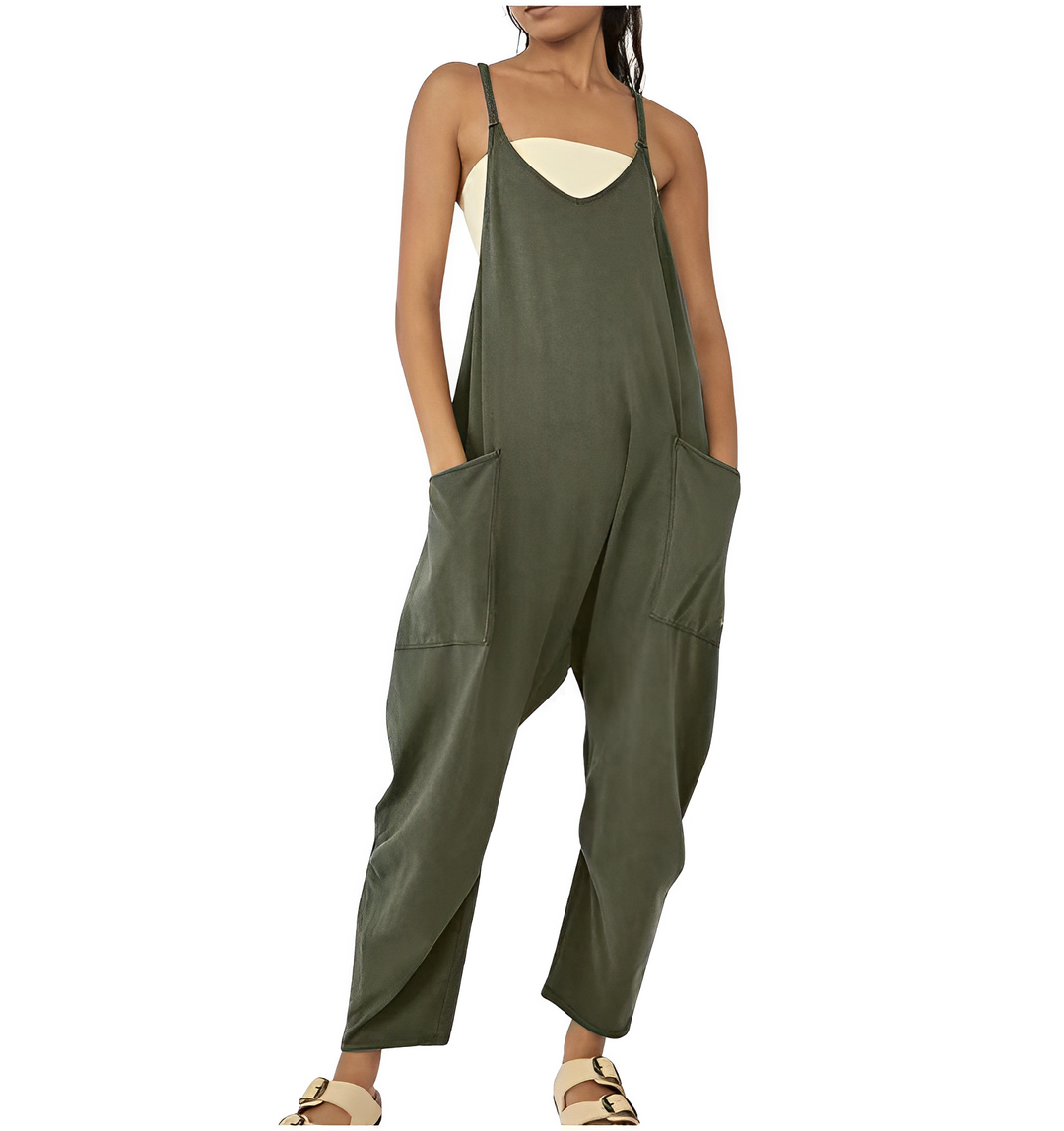 Alexa® - Women's jumpsuit wide leg romper