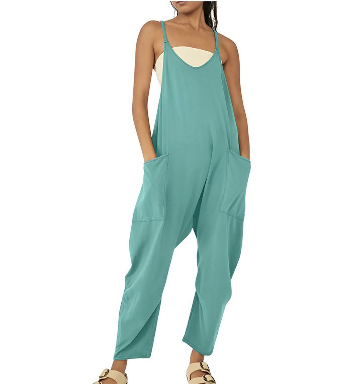 Alexa® - Women's jumpsuit wide leg romper