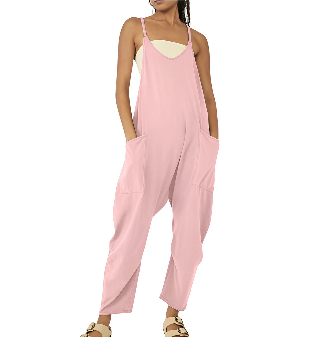 Alexa® - Women's jumpsuit wide leg romper