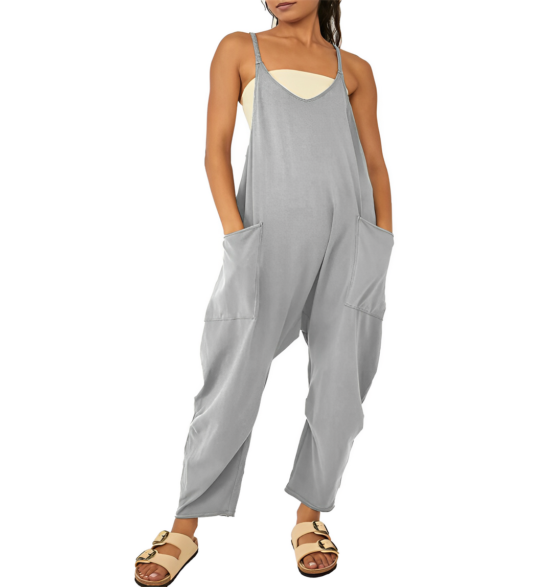 Alexa® - Women's jumpsuit wide leg romper