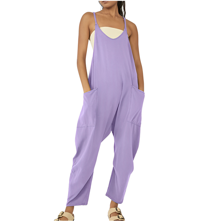 Alexa® - Women's jumpsuit wide leg romper