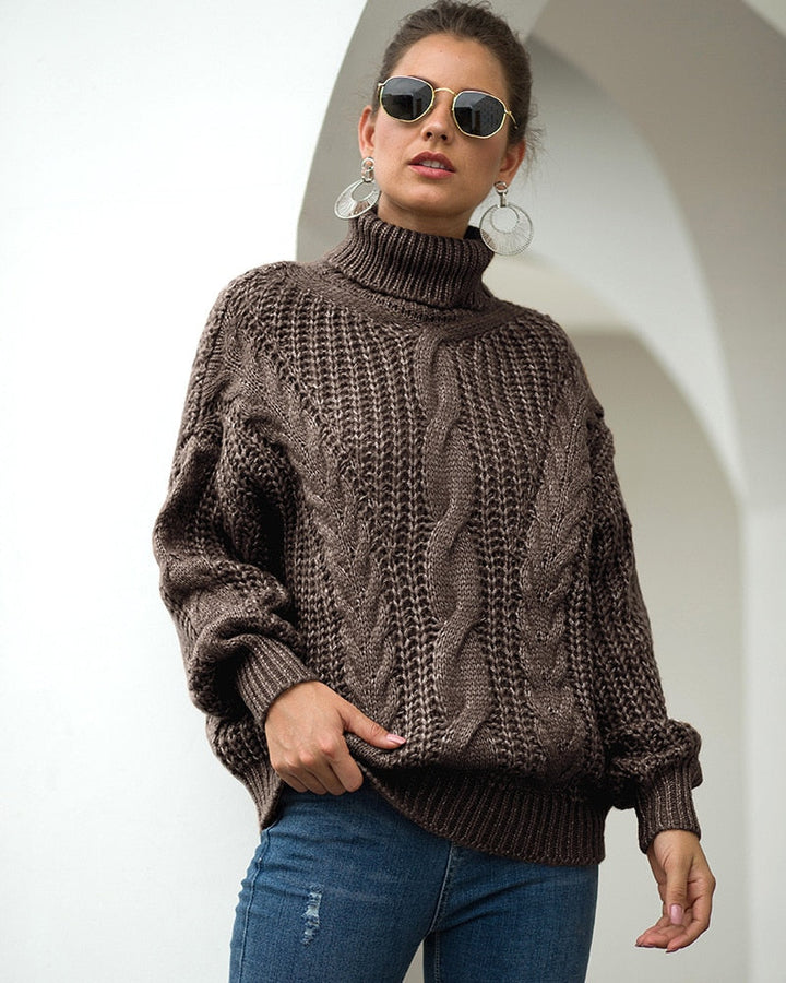 Miranda - Knitted Turtleneck Sweater