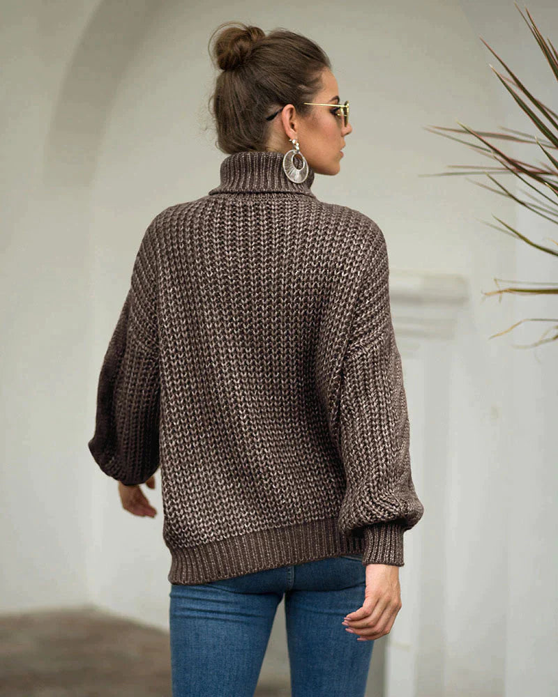 Miranda - Knitted Turtleneck Sweater