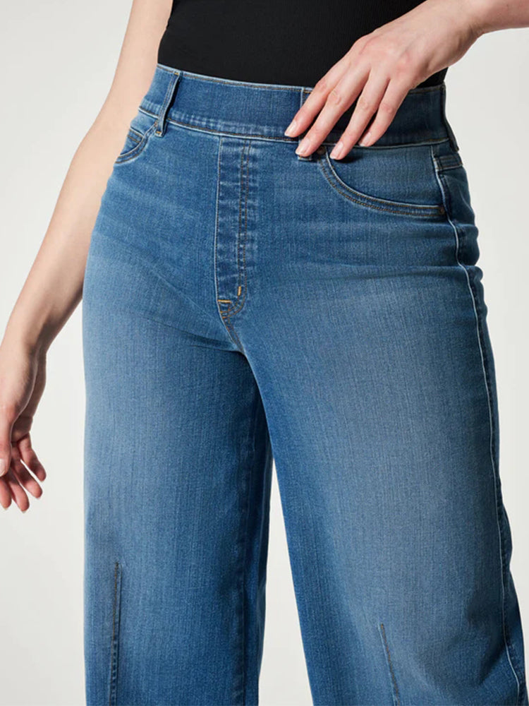 Ghislaine - Pull-On Wide Leg Jeans