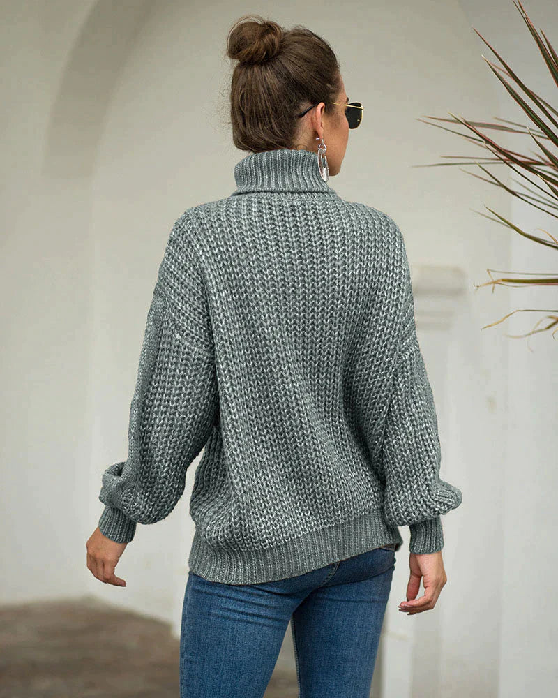 Miranda - Knitted Turtleneck Sweater