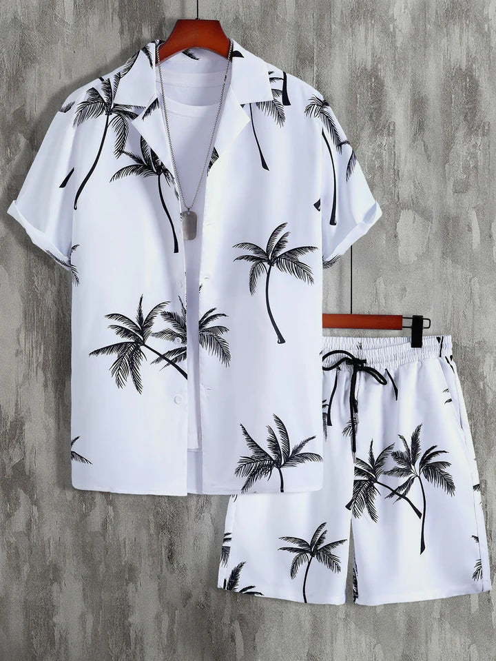 Hawaii ™ Tropical Breeze Palm Tree Print Set