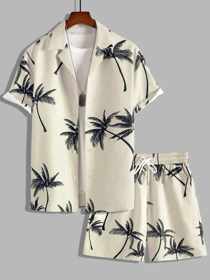 Hawaii ™ Tropical Breeze Palm Tree Print Set