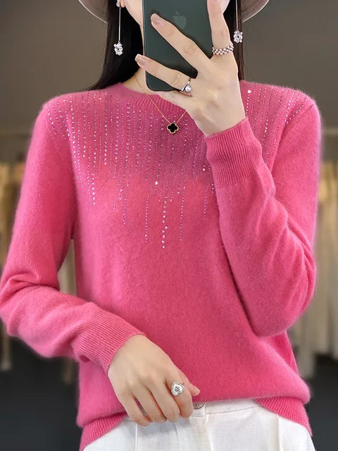 Candice - Warm glittery cardigan