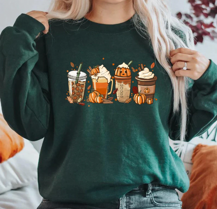 PUMPKIN SPICE - Stylish Sweater with individual design