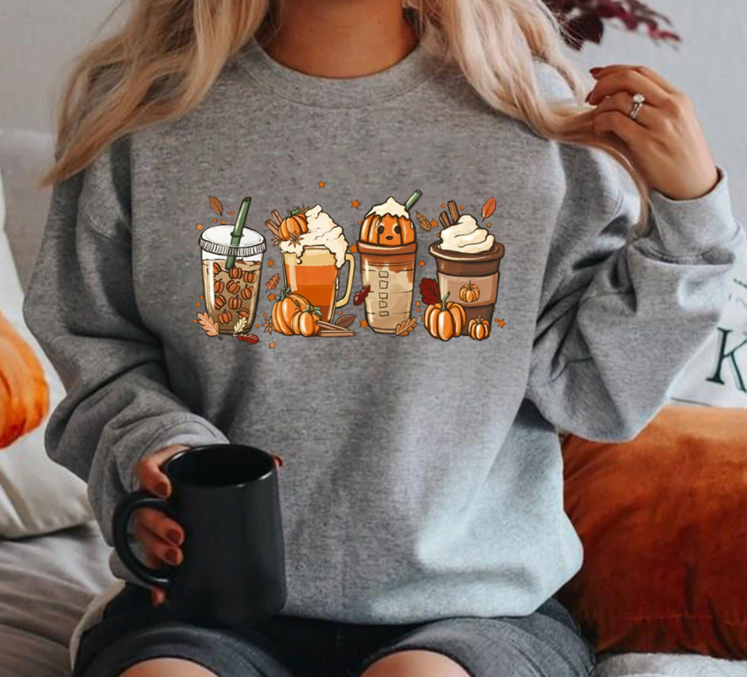 PUMPKIN SPICE - Stylish Sweater with individual design