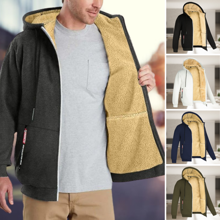 Renzo | Stylish Men's Jacket with Soft Fleece Lining