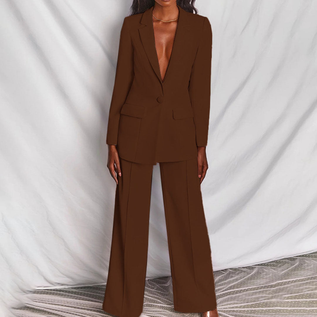 Ruxia | Elegant blazer and trouser set