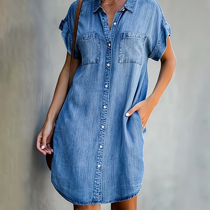 Daphné - denim dress