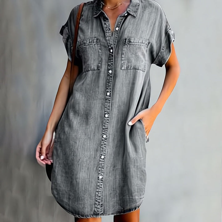 Daphné - denim dress