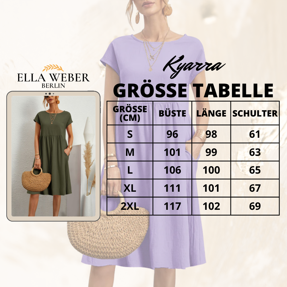 Kyarra dress - Elegant flowing summer dress