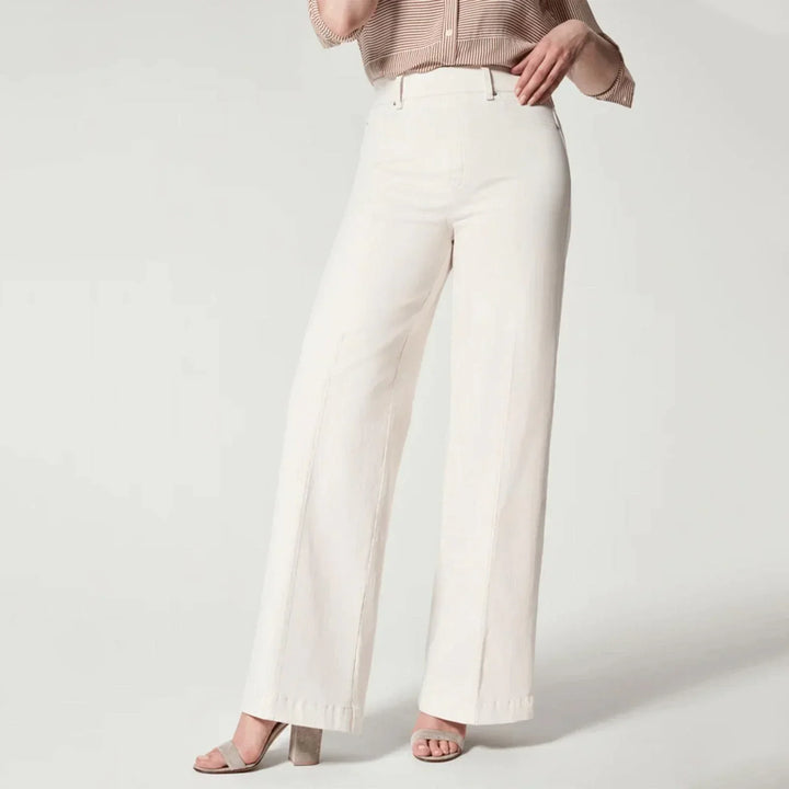 Ghislaine - Pull-On Wide Leg Jeans