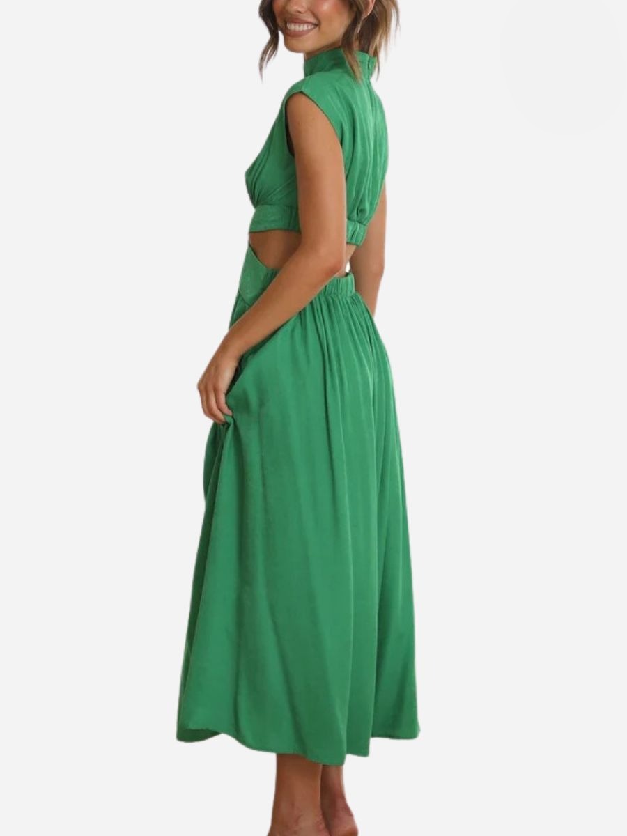 Forest Fling™ | Summer Sleeveless Long Maxi Dress