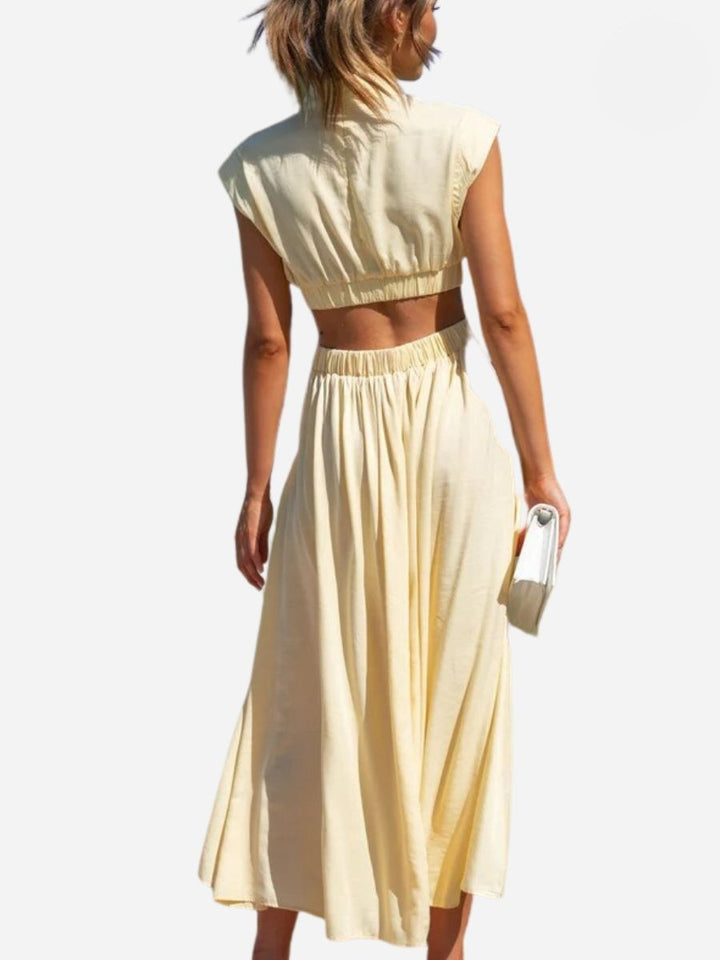 Forest Fling™ | Summer Sleeveless Long Maxi Dress