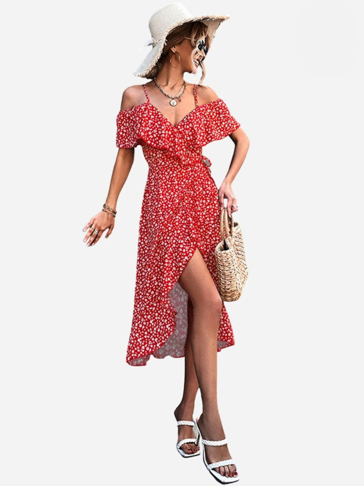 Elfenhaftes™ | Sexy Strappy Floral Dress