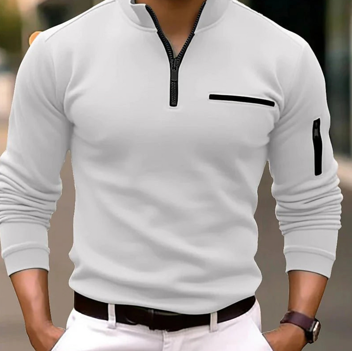 Alex™ I Men's quarter-zip sweater