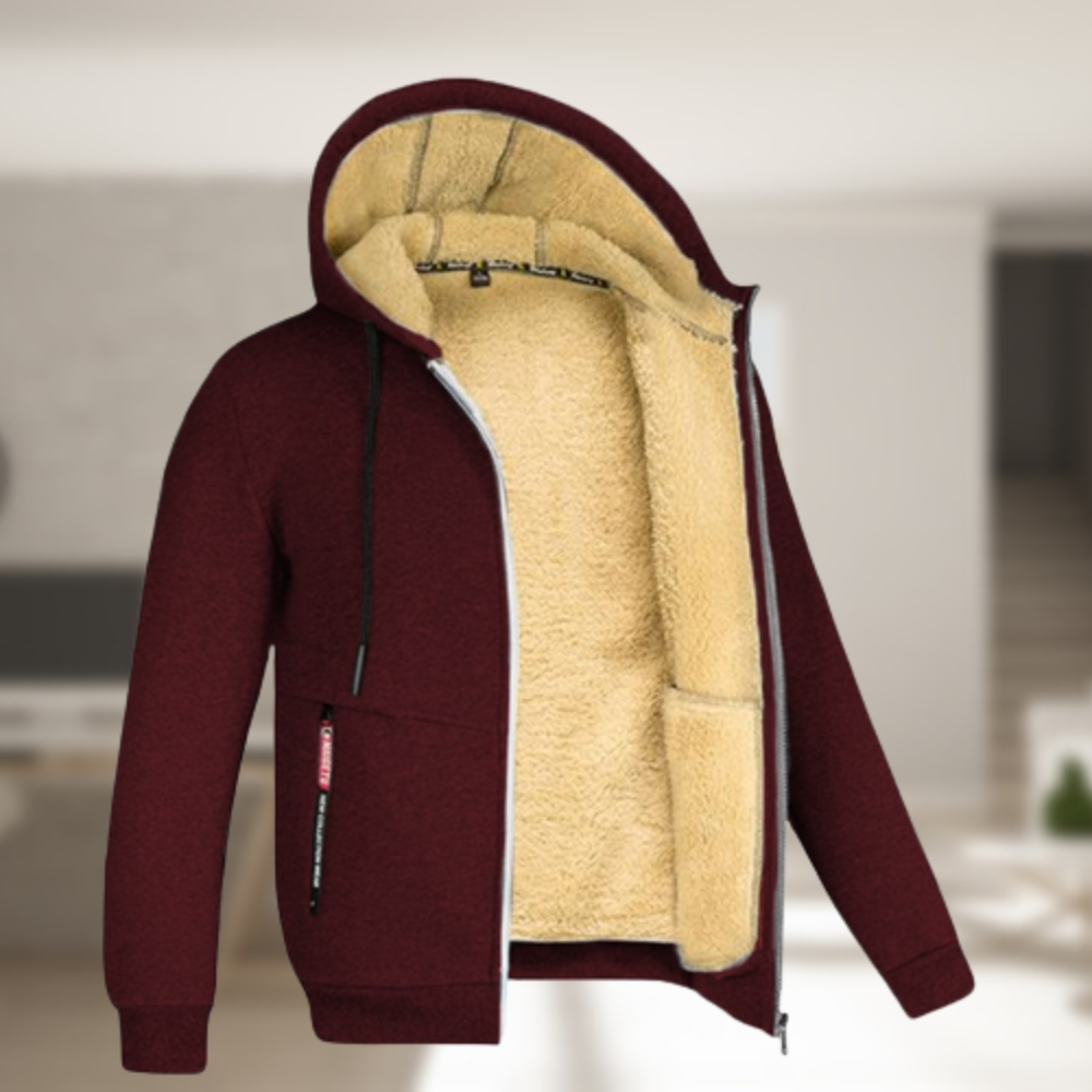 Renzo | Stylish Men's Jacket with Soft Fleece Lining