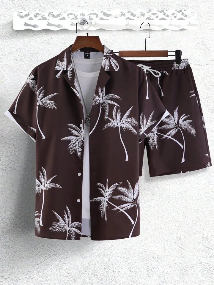 Hawaii ™ Tropical Breeze Palm Tree Print Set