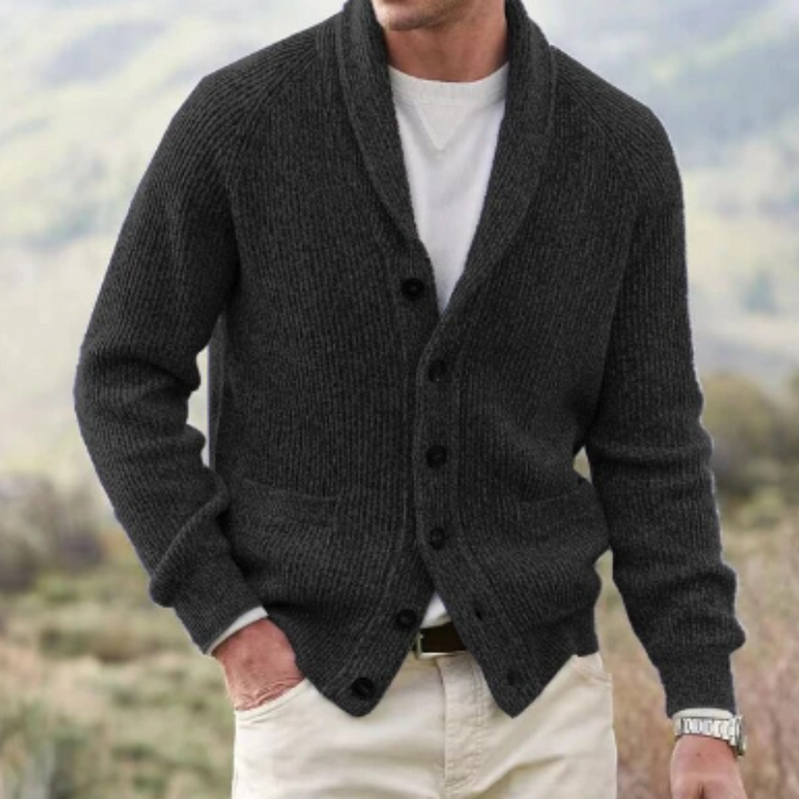 ERIC VINTAGE V-NECK CARDIGAN